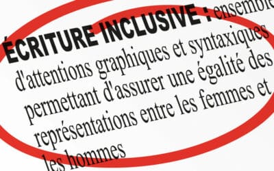 Écriture inclusive : un peu, beaucoup…pas du tout ?