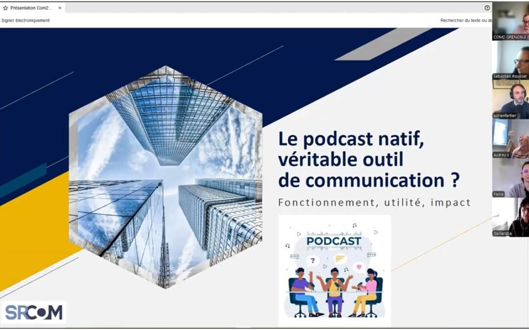 Pourquoi le podcast natif est un véritable outil de communication stratégique ?