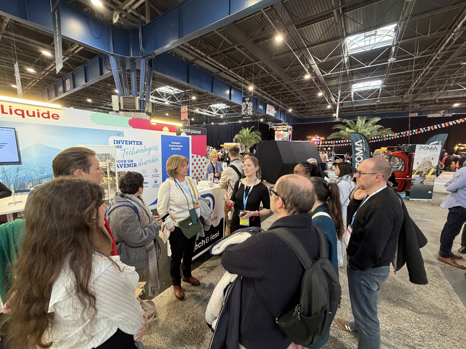 Une délagtion de Com2Grenoble au Tech&fest 2026