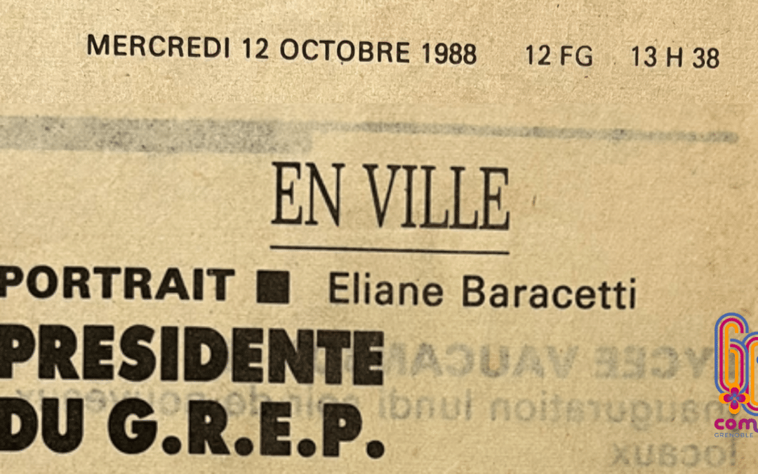 1988 : Éliane Baracetti, pionnière de la féminisation des métiers de la com