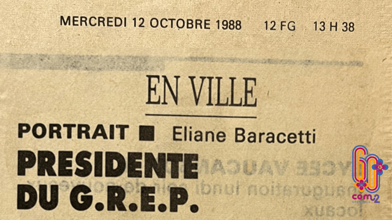 1988 : Éliane Baracetti, pionnière de la féminisation des métiers de la com