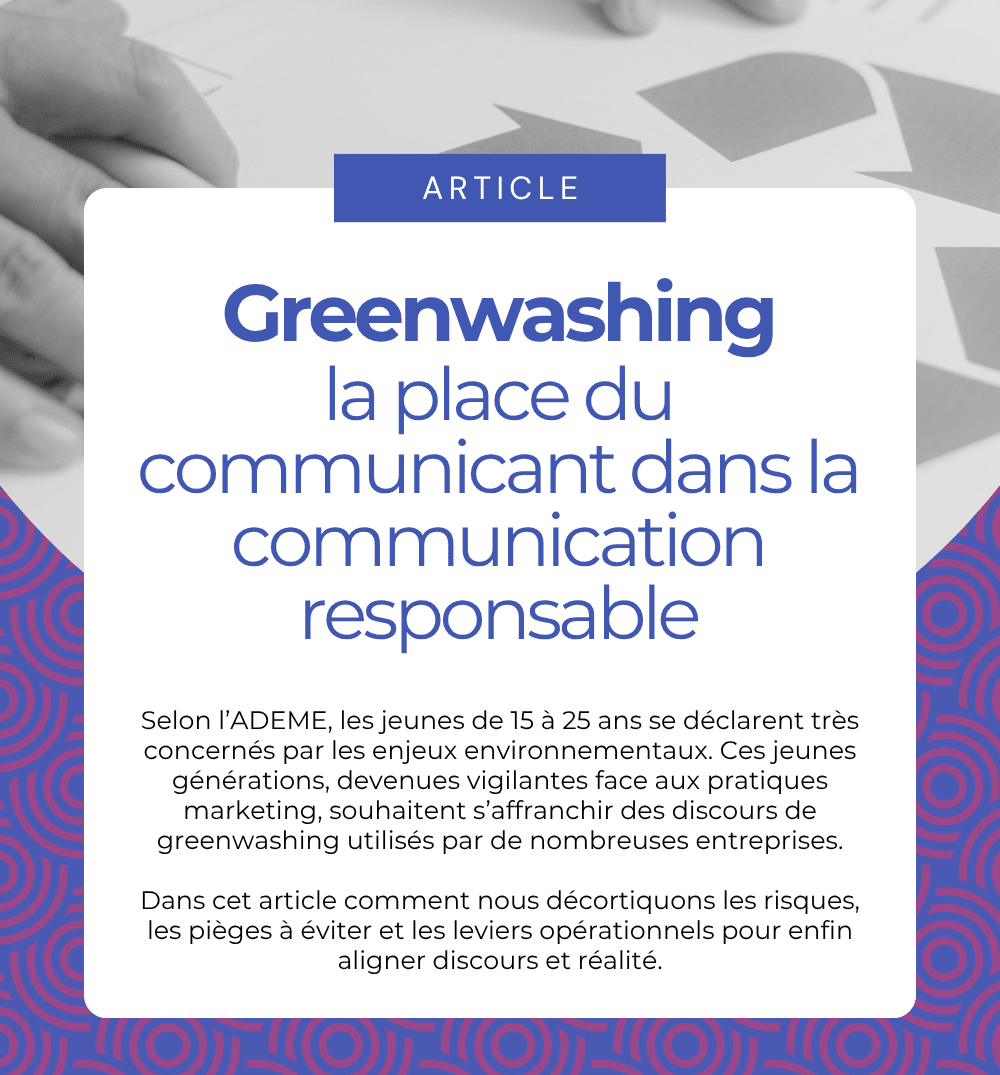 Greenwashing la place du communicant dans la communication responsable - Com2grenoble